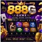 888G Game APK interface with mobile gaming dashboard, secure wallet system, slot games, card games, and colorful Android gaming features.