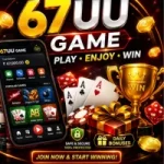 67UU Game promotional icon featuring smartphone screen and casino-style gaming elements.